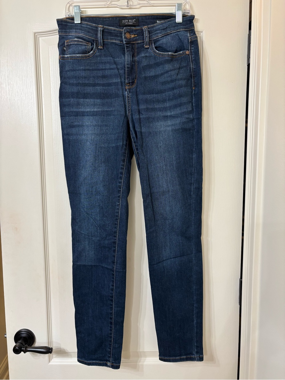 Judy Blue Indigo Wash Relaxed Fit Jeans